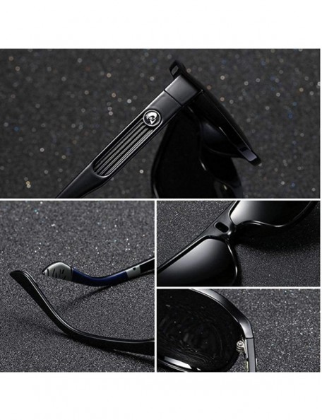 Aviator Polarized Sunglasses Men Driving Shades Male Retro NO1 Polarized - No7 - C218Y5UWTQ6 $12.33