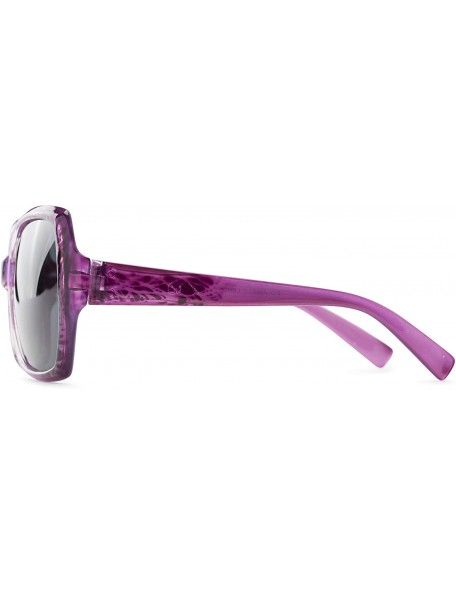 Square Sunglass Warehouse Haddington - Polarized Plastic Square Women's Full Frame Sunglasses - CQ12O2AQEDF $16.25