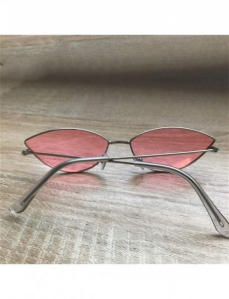 Cat Eye Women Cat Eye Sunglasses Cute Sexy Brand Designer Glasses Summer Retro Small Frame Black Red Cateye Sun Glasses - CH1...