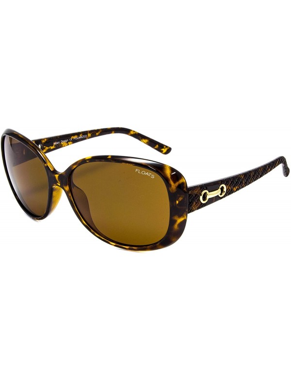 Sport Polarized Sunglasses F-4318 Butterfly Polarized Fashion Sunglasses - UV Protection - Brown Tortoise - CT18WEHGQDD $41.63