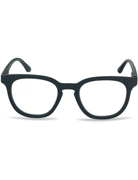 Wrap Semi Oversized Reading Readers Strength - Black - CO196MUO3ZW $18.14