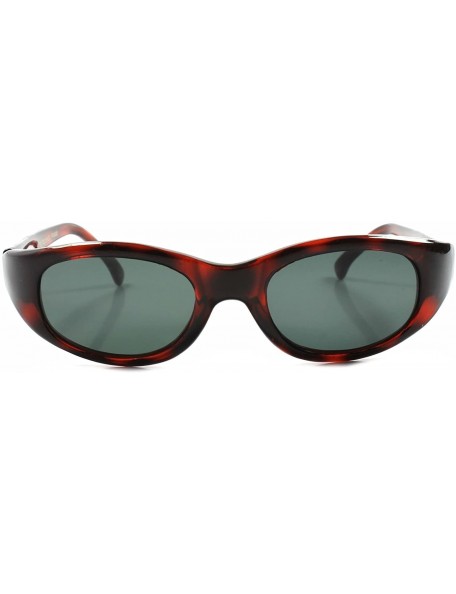 Cat Eye Vintage 80s Rockabilly Womens Sexy Cat Eye Sunglasses - Brown & Black - CZ189RER4RR $9.57