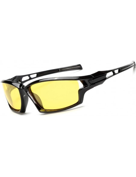 Goggle Yellow Lense Night Vision Driving Glasses Men Polarized Driving Sunglasses Goggles Reduce Glare - 1005 - C918XA82DMC $...