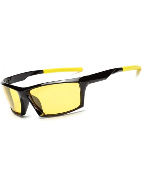 Goggle Yellow Lense Night Vision Driving Glasses Men Polarized Driving Sunglasses Goggles Reduce Glare - 1005 - C918XA82DMC $...