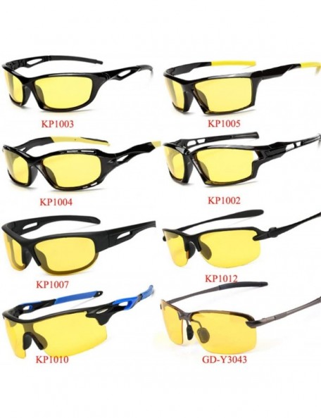 Goggle Yellow Lense Night Vision Driving Glasses Men Polarized Driving Sunglasses Goggles Reduce Glare - 1005 - C918XA82DMC $...