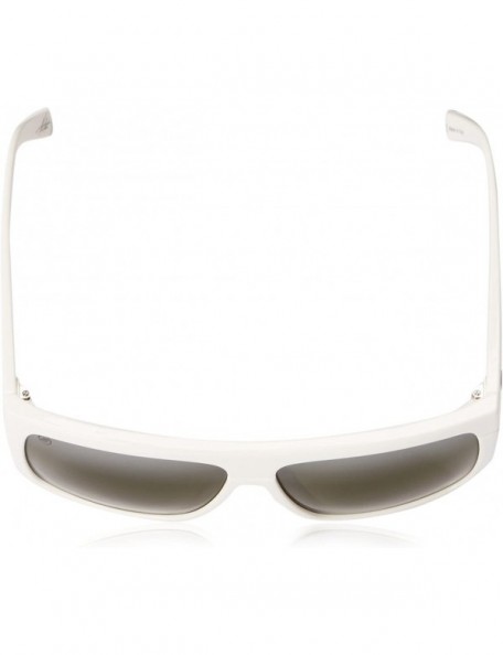 Sport Vsual Black Top Sunglasses - Alpine White - CS11UQKV2JT $44.83