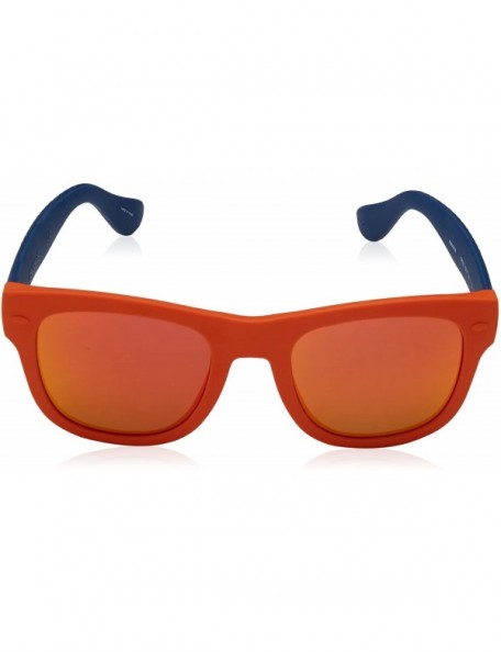 Square Paraty Square Sunglasses - Orng Blue - CC183AQQZ9D $24.05