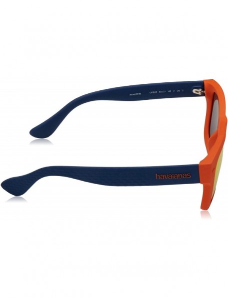 Square Paraty Square Sunglasses - Orng Blue - CC183AQQZ9D $24.05