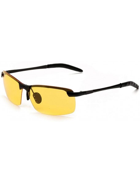 Aviator Sun Glasses Classic Retro Metal Frameless Men's Polarized UV400 Drive 8 - 7 - CV18YQU3TOW $12.28