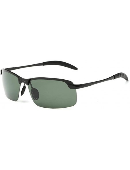 Aviator Sun Glasses Classic Retro Metal Frameless Men's Polarized UV400 Drive 8 - 7 - CV18YQU3TOW $12.28