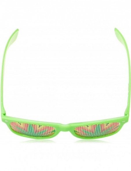 Wayfarer Weed Sunglasses - Funny Wayfarer Shades - Green Leaf Glasses - C112BV4A93R $10.08