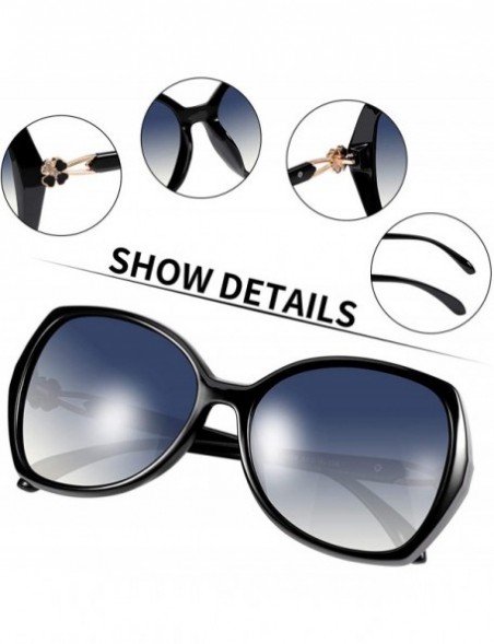 Sport Polarized Sunglasses Driving Blocking Eyeglasses - A406-black - CC18YTG7MKE $12.67