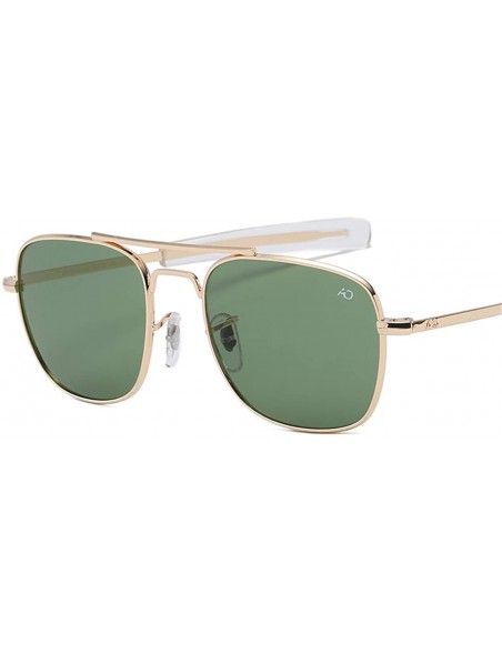 Square Aviation Sunglasses American Military - 8054 C6 - CP18WTDOHZX $22.71