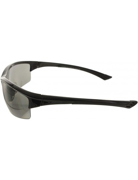 Sport La Jolla Bifocal Polarized Reading Sunglasses TR90 Readers for Men and Women - Black - CP18EZY2N3I $29.34