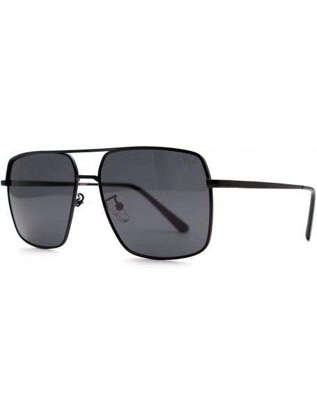 Square p641 Trendy Square Polarized- for Mens 100% UV PROTECTION - Black-black - CA192TGL2I5 $25.65